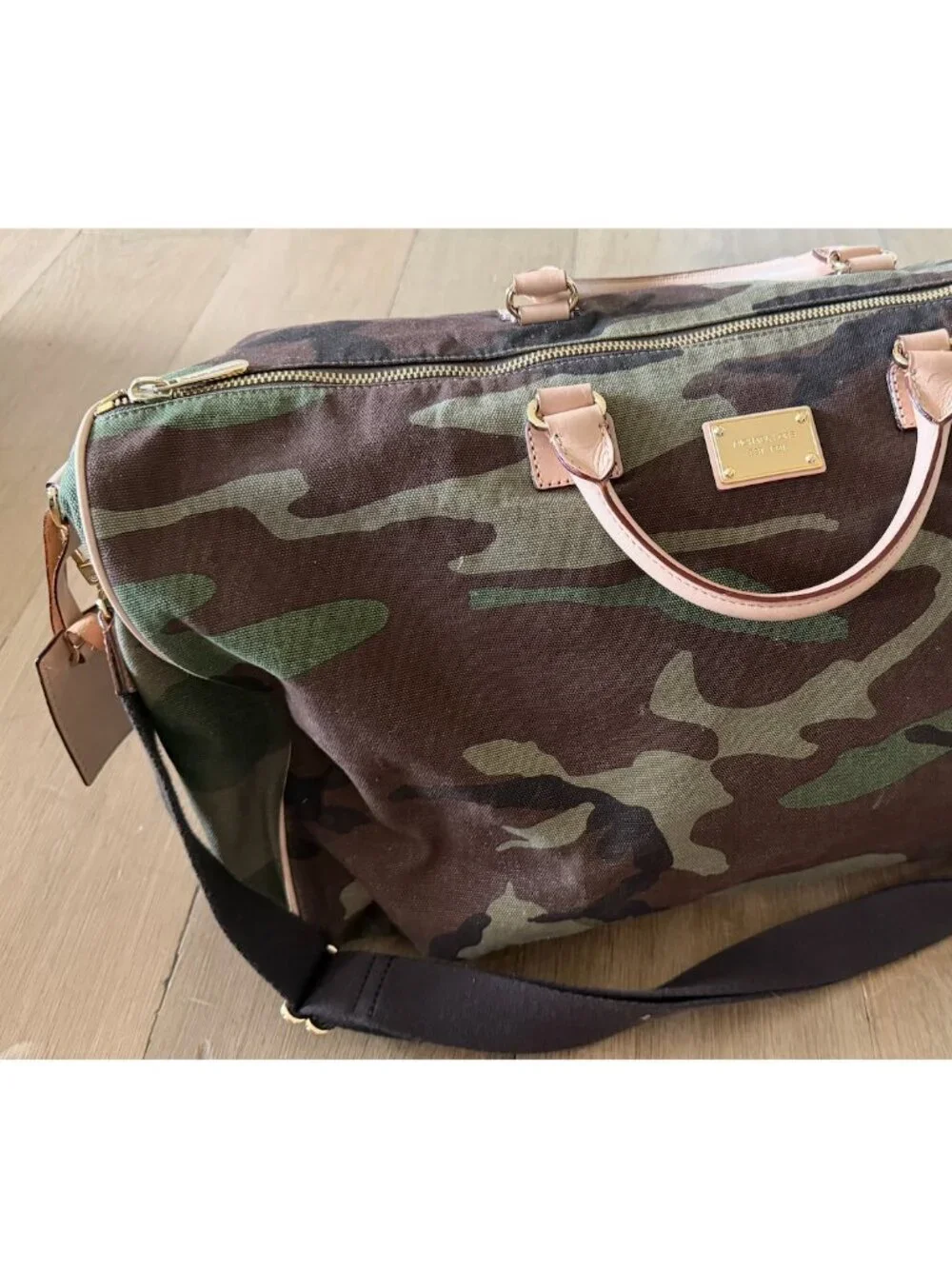 Michael Kors Camo Weekender Duffle Bag